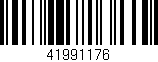 Código de barras (EAN, GTIN, SKU, ISBN): '41991176'