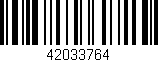 Código de barras (EAN, GTIN, SKU, ISBN): '42033764'
