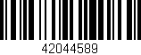 Código de barras (EAN, GTIN, SKU, ISBN): '42044589'
