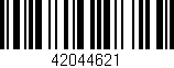 Código de barras (EAN, GTIN, SKU, ISBN): '42044621'
