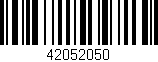 Código de barras (EAN, GTIN, SKU, ISBN): '42052050'