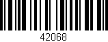 Código de barras (EAN, GTIN, SKU, ISBN): '42068'
