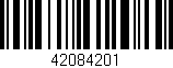 Código de barras (EAN, GTIN, SKU, ISBN): '42084201'