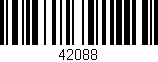 Código de barras (EAN, GTIN, SKU, ISBN): '42088'