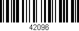 Código de barras (EAN, GTIN, SKU, ISBN): '42096'