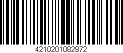 Código de barras (EAN, GTIN, SKU, ISBN): '4210201082972'
