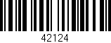 Código de barras (EAN, GTIN, SKU, ISBN): '42124'