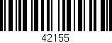 Código de barras (EAN, GTIN, SKU, ISBN): '42155'