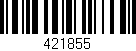 Código de barras (EAN, GTIN, SKU, ISBN): '421855'