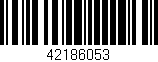 Código de barras (EAN, GTIN, SKU, ISBN): '42186053'