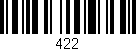 Código de barras (EAN, GTIN, SKU, ISBN): '422'