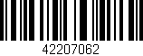 Código de barras (EAN, GTIN, SKU, ISBN): '42207062'