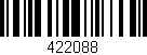 Código de barras (EAN, GTIN, SKU, ISBN): '422088'