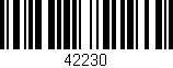 Código de barras (EAN, GTIN, SKU, ISBN): '42230'