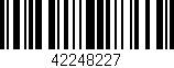 Código de barras (EAN, GTIN, SKU, ISBN): '42248227'