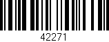 Código de barras (EAN, GTIN, SKU, ISBN): '42271'