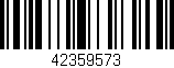 Código de barras (EAN, GTIN, SKU, ISBN): '42359573'