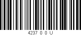 Código de barras (EAN, GTIN, SKU, ISBN): '4237_0_0_U'
