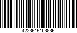 Código de barras (EAN, GTIN, SKU, ISBN): '4238615108866'