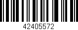 Código de barras (EAN, GTIN, SKU, ISBN): '42405572'