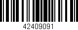Código de barras (EAN, GTIN, SKU, ISBN): '42409091'