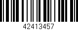 Código de barras (EAN, GTIN, SKU, ISBN): '42413457'