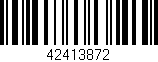 Código de barras (EAN, GTIN, SKU, ISBN): '42413872'