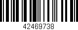 Código de barras (EAN, GTIN, SKU, ISBN): '42469738'