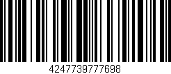 Código de barras (EAN, GTIN, SKU, ISBN): '4247739777698'