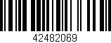Código de barras (EAN, GTIN, SKU, ISBN): '42482069'