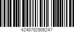 Código de barras (EAN, GTIN, SKU, ISBN): '4248792906247'
