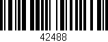 Código de barras (EAN, GTIN, SKU, ISBN): '42488'