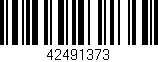 Código de barras (EAN, GTIN, SKU, ISBN): '42491373'