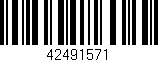 Código de barras (EAN, GTIN, SKU, ISBN): '42491571'