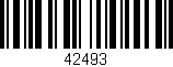 Código de barras (EAN, GTIN, SKU, ISBN): '42493'