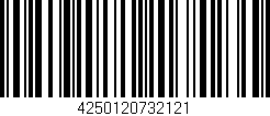 Código de barras (EAN, GTIN, SKU, ISBN): '4250120732121'