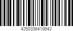 Código de barras (EAN, GTIN, SKU, ISBN): '4250338410842'