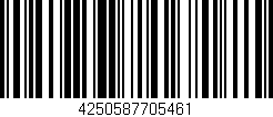 Código de barras (EAN, GTIN, SKU, ISBN): '4250587705461'