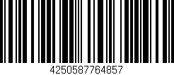 Código de barras (EAN, GTIN, SKU, ISBN): '4250587764857'
