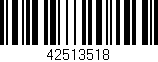 Código de barras (EAN, GTIN, SKU, ISBN): '42513518'