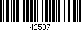 Código de barras (EAN, GTIN, SKU, ISBN): '42537'