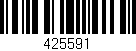 Código de barras (EAN, GTIN, SKU, ISBN): '425591'