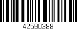 Código de barras (EAN, GTIN, SKU, ISBN): '42590388'