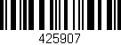 Código de barras (EAN, GTIN, SKU, ISBN): '425907'
