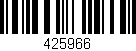 Código de barras (EAN, GTIN, SKU, ISBN): '425966'