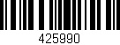 Código de barras (EAN, GTIN, SKU, ISBN): '425990'