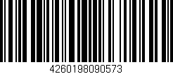 Código de barras (EAN, GTIN, SKU, ISBN): '4260198090573'