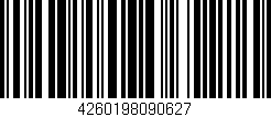 Código de barras (EAN, GTIN, SKU, ISBN): '4260198090627'