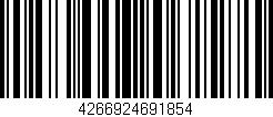 Código de barras (EAN, GTIN, SKU, ISBN): '4266924691854'