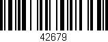 Código de barras (EAN, GTIN, SKU, ISBN): '42679'